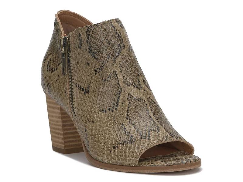 Lucky brand snakeskin booties hotsell