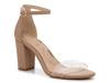 Hailee Sandal Tan/Clear view