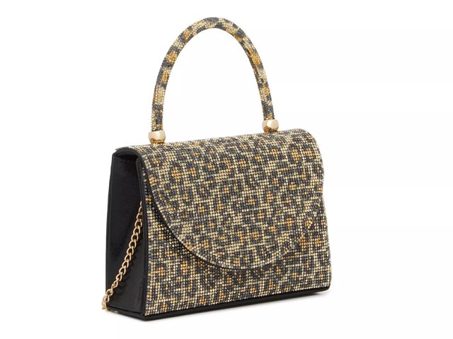 Leopard Print Mini Satchel