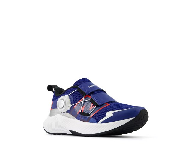 New Balance Kids DynaSoft Reveal V4 BOA Inkwell Team Red Silver Metallic 11