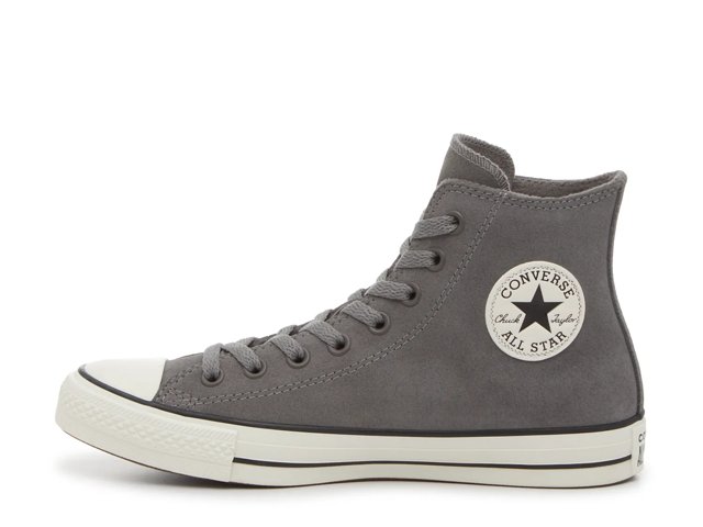 Converse Women s Chuck Taylor All Star High Top Sneaker Gray High Top Sneakers 5