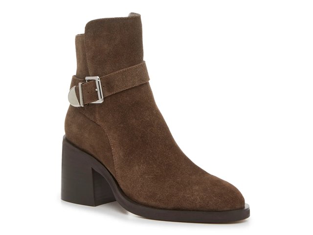 【Steve Madden】アストリア ASTORIA Black Pointed Toe Kitten Heel Boot | Women's Boots