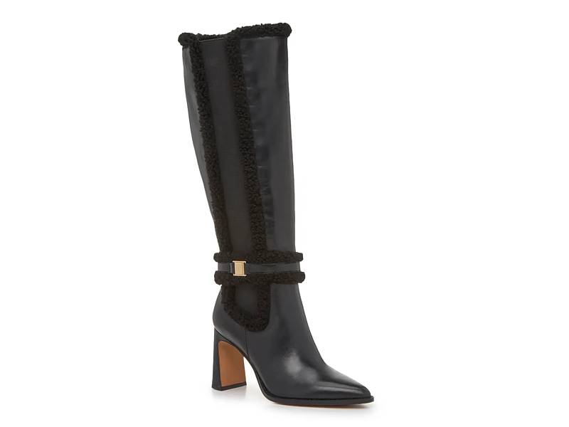 Dsw tall black boots best sale