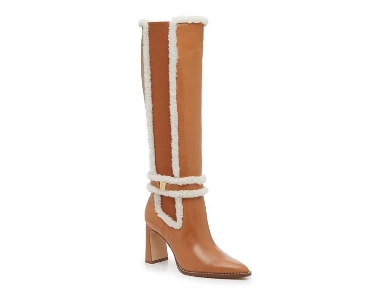 Dsw brown knee high boots best sale