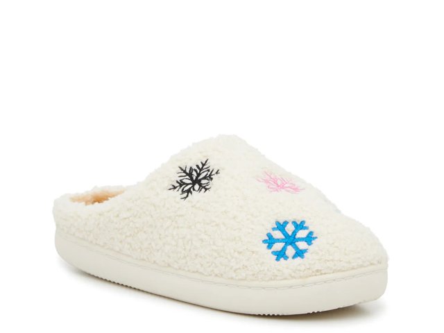 Olivia Miller Holiday Snowflake Slipper Women s