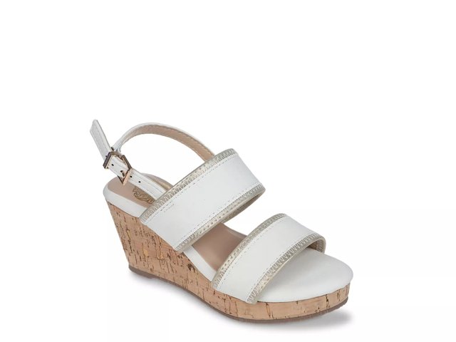 Vince camuto white wedges online