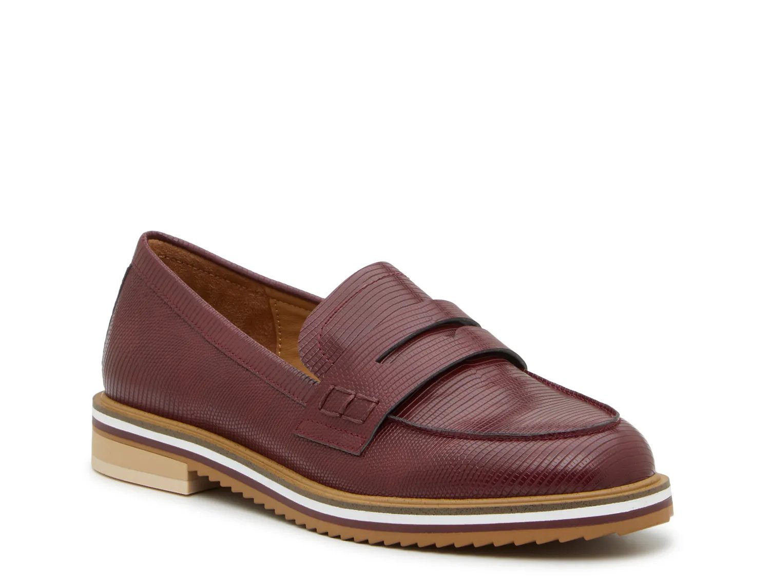 Kelly & Katie Funny Bone Loafer | Women's | Burgundy | Size 9.5 | Flats | Loafers