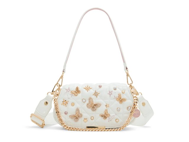 Aldo x Wicked Good News Glinda Medium Shoulder Bag Pink Overflow