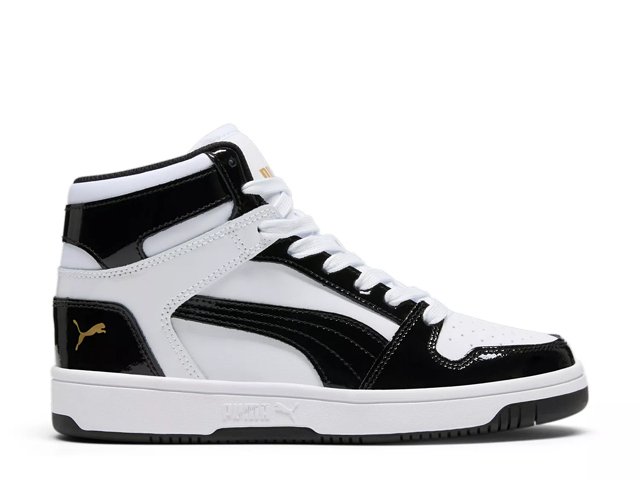 Puma Rebound Layup Shine High Top Sneaker Women s