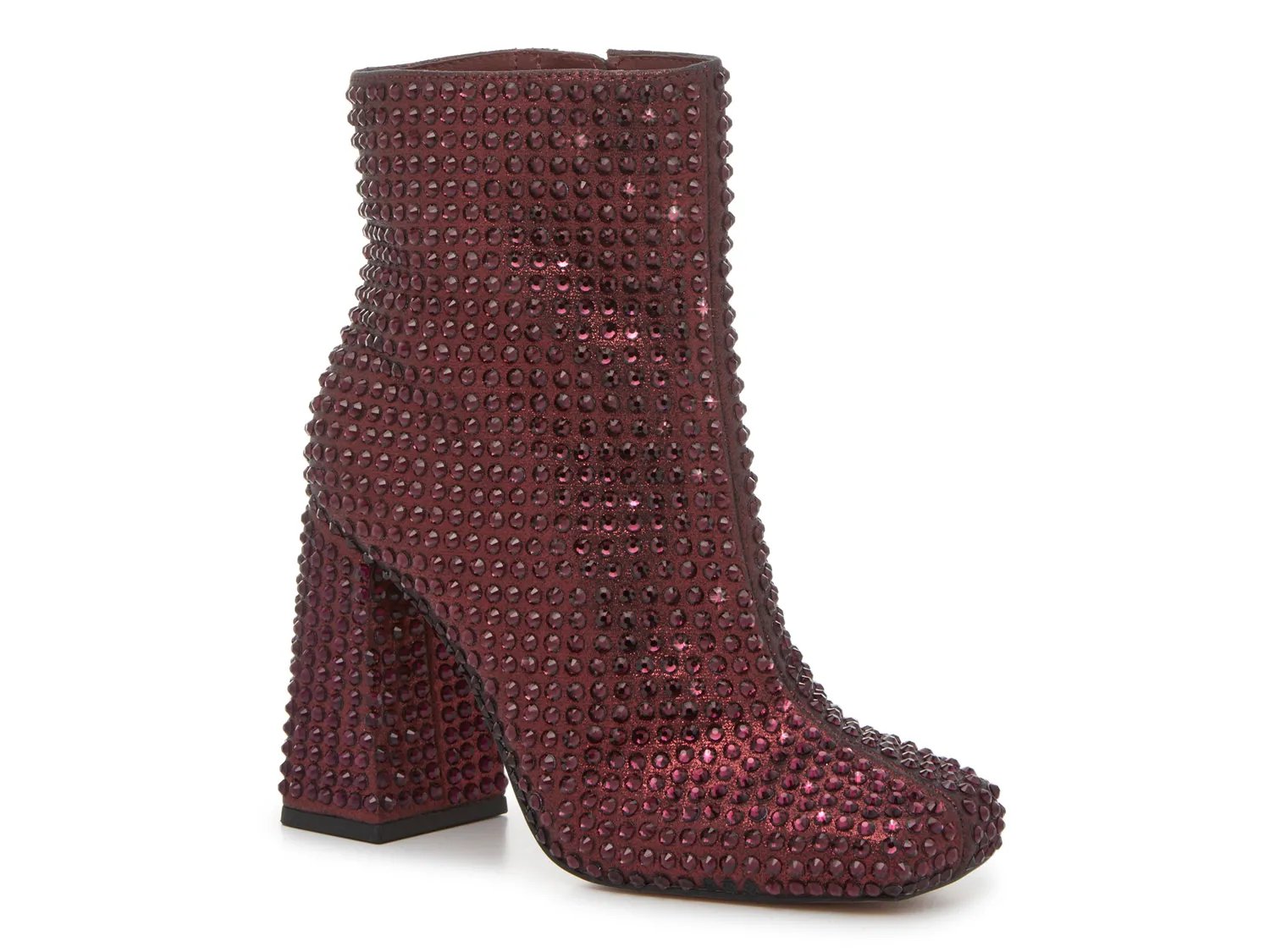 Jessica Simpson Jessica Simpson Luvrey Rhinestone Bootie | Women's | Burgundy | Size 8.5 | Boots