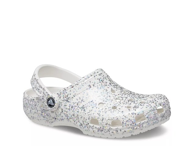 Crocs Classic Starry Glitter Clog Free Shipping DSW