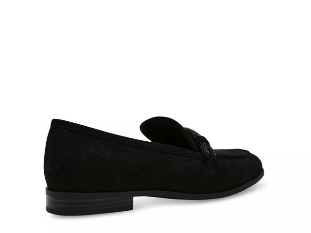 Anne Klein Women s Bowery Slip On Loafers Black Suede Size 6M