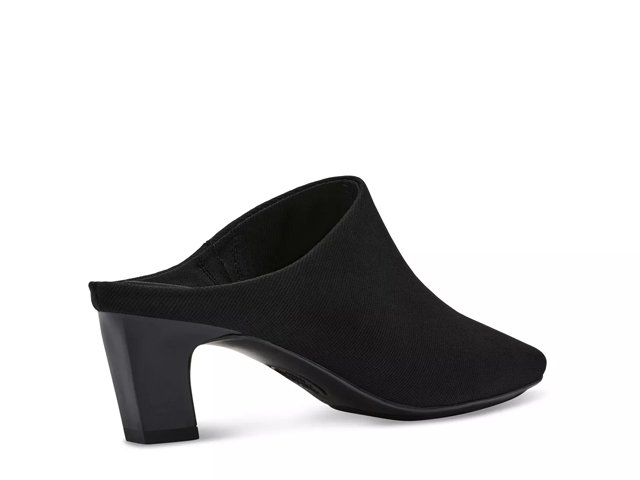 Sarafena Dress Mule Anne Klein Black Stretch 9.5