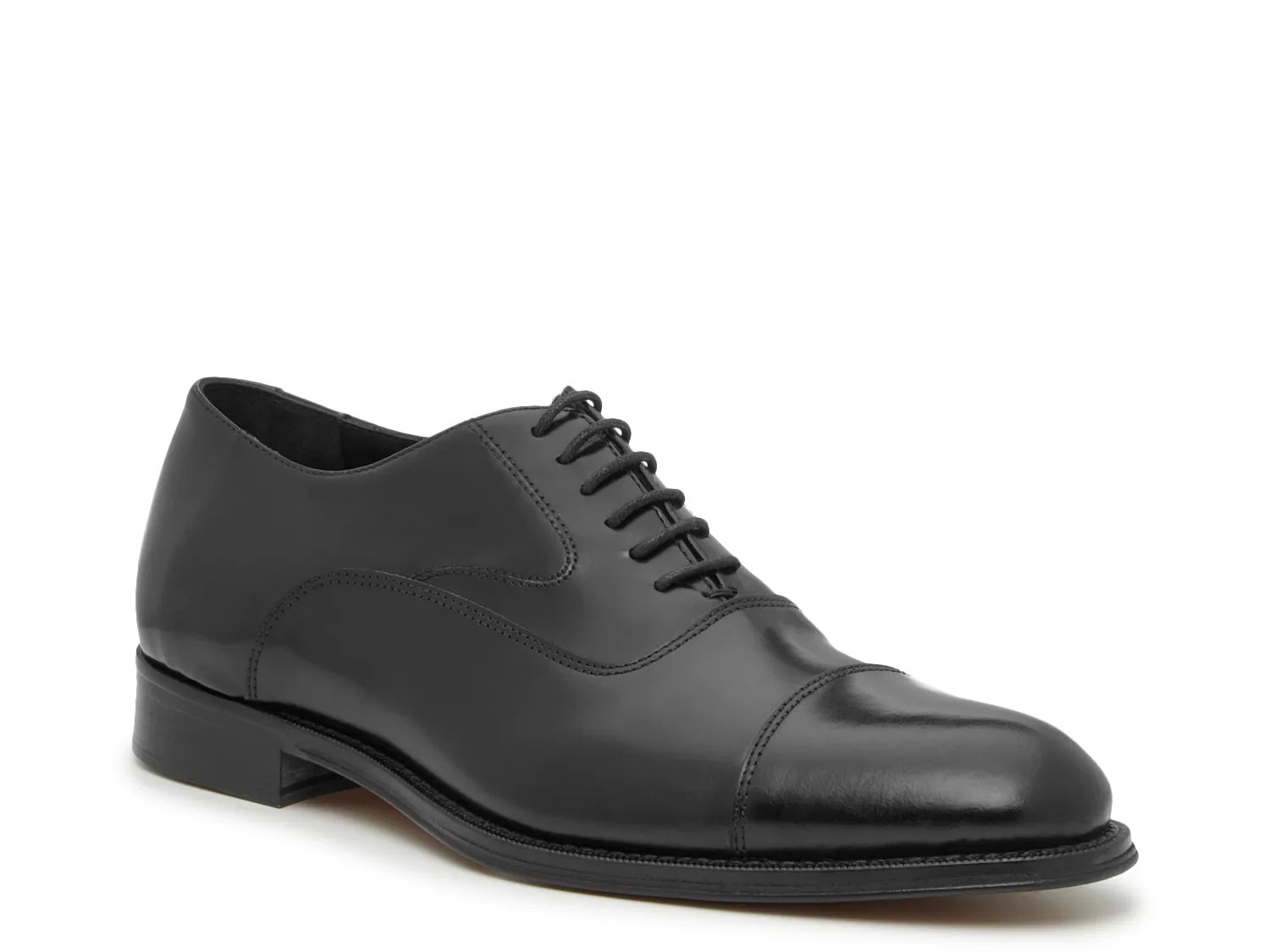 Mercanti Fiorentini 8857 Oxford | Men's | Black | Size 8 | Oxfords | Cap Toe