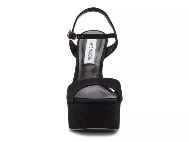 Steve madden black suede pumps online