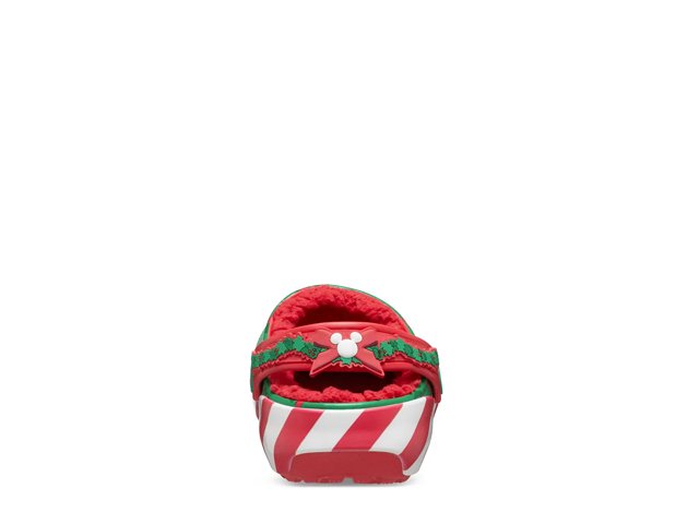 Crocs Mickey Mouse Holiday Lined Clog - Kids' - Free