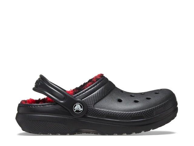 Boys lined crocs shop