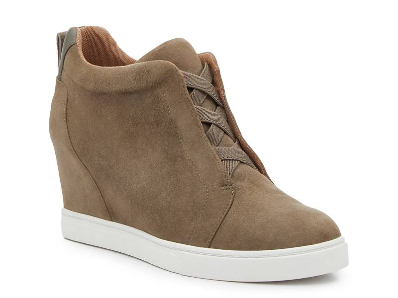 Shop Women s Grey Wedge Fashion Sneakers DSW