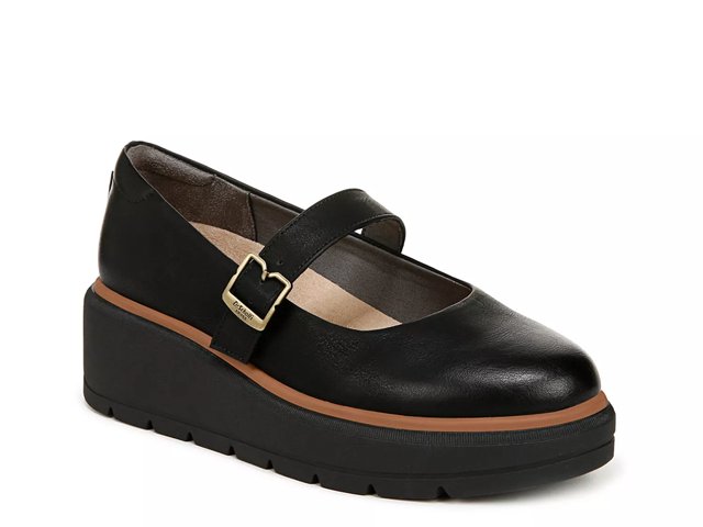 Dr. Scholl s Nice Day Max Mary Jane Wedge Clog Free Shipping DSW