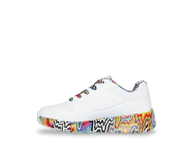 Skechers wedge sneakers kids cheap