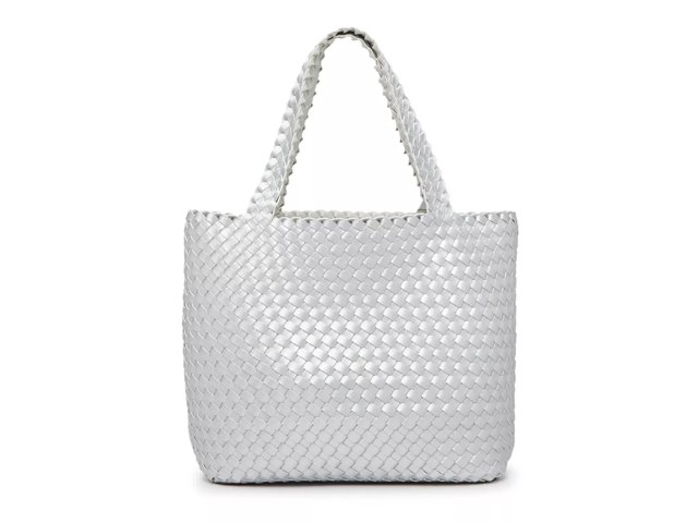 りん EYELETS NYLON TOTE BAG (GREY) 3057 EYELETS NYLON TOTE BAG (GREY) 3057B