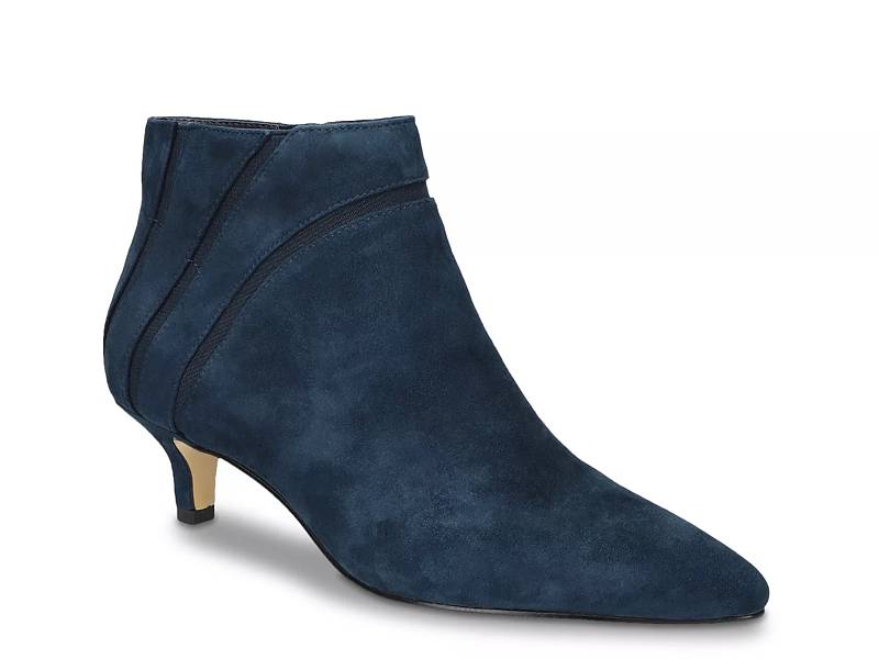 Navy blue booties dsw best sale