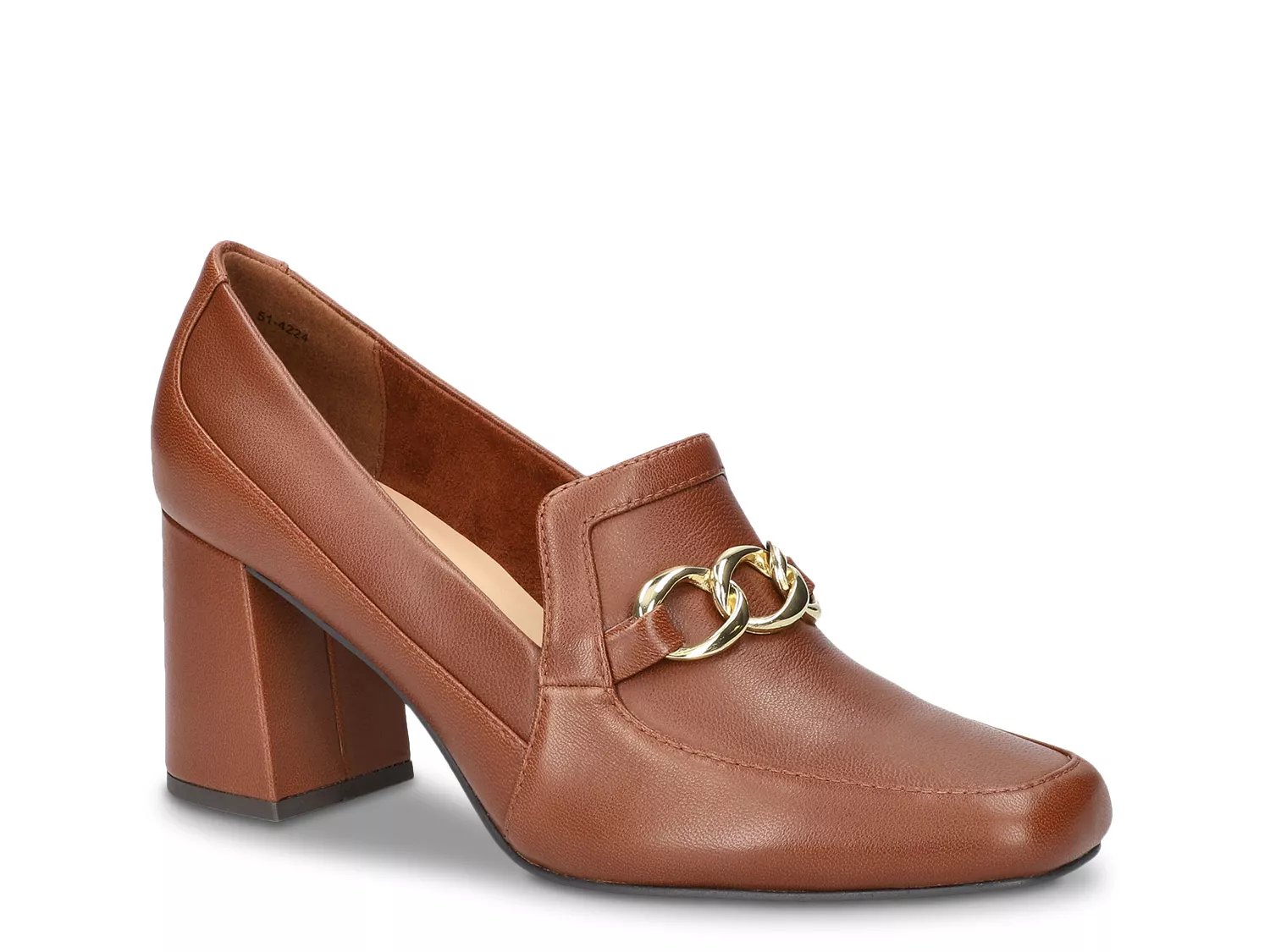 Bella Vita Wide Width Tam Pump | Women's | Camel Brown Leather | Size 9.5 | Loafers | Pumps