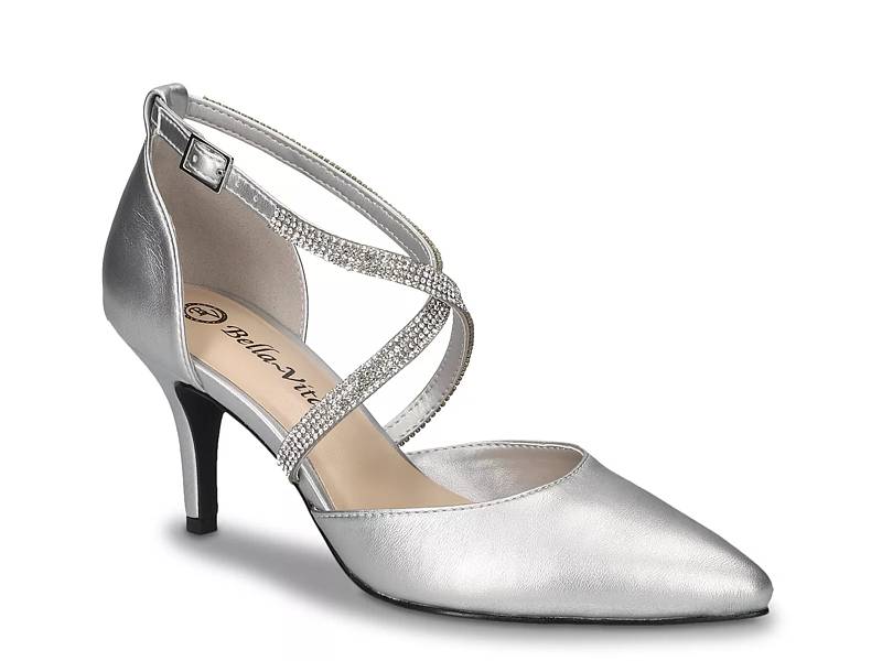 Dsw womens silver dress fashion shoes