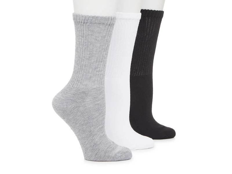 Mix No. 6 Glitter Top Women' Half Crew Socks - 3 Pack - Free