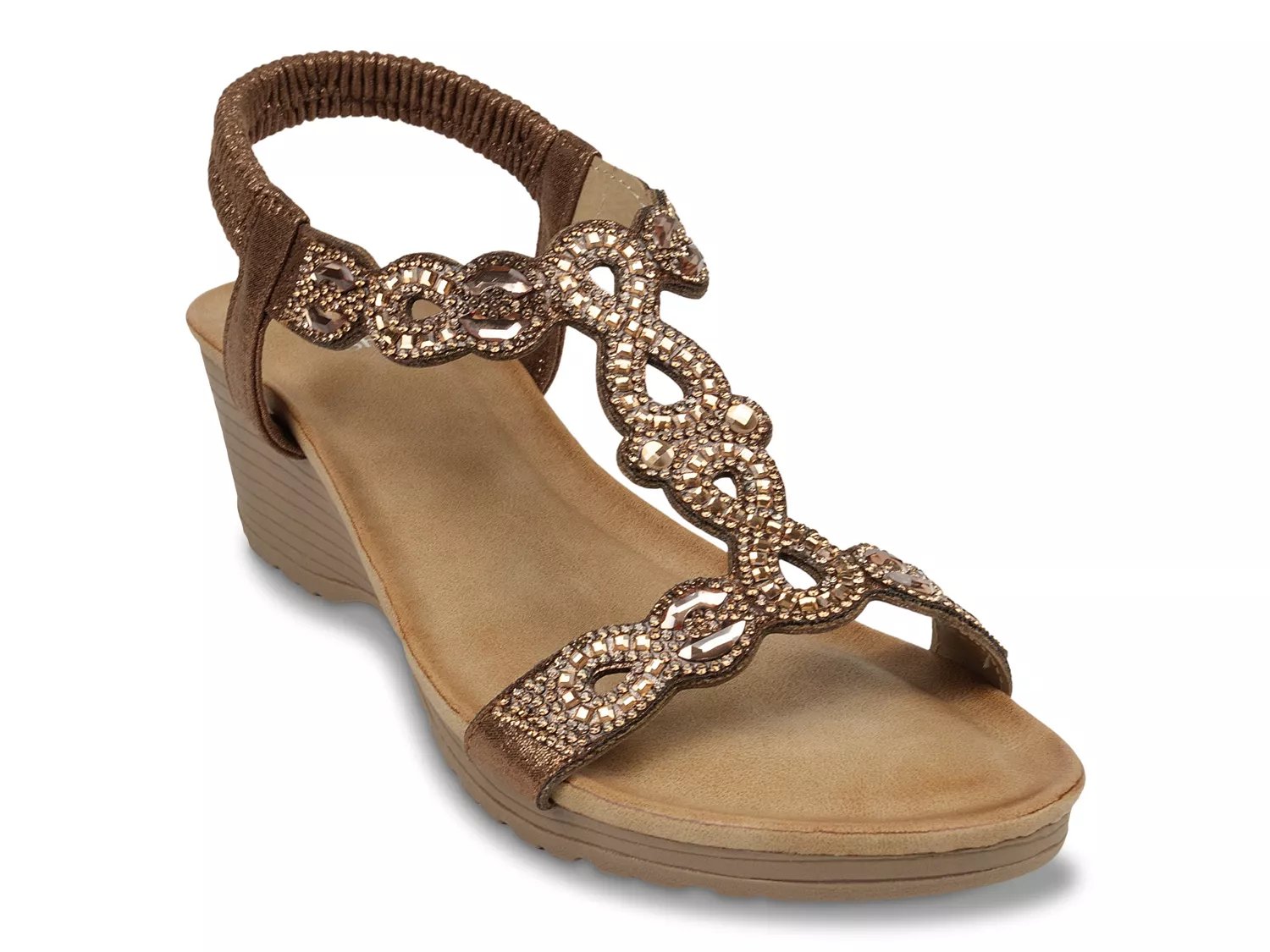 GC Shoes Damaris Sandal | Women's | Cognac | Size 7.5 | Sandals | Slingback