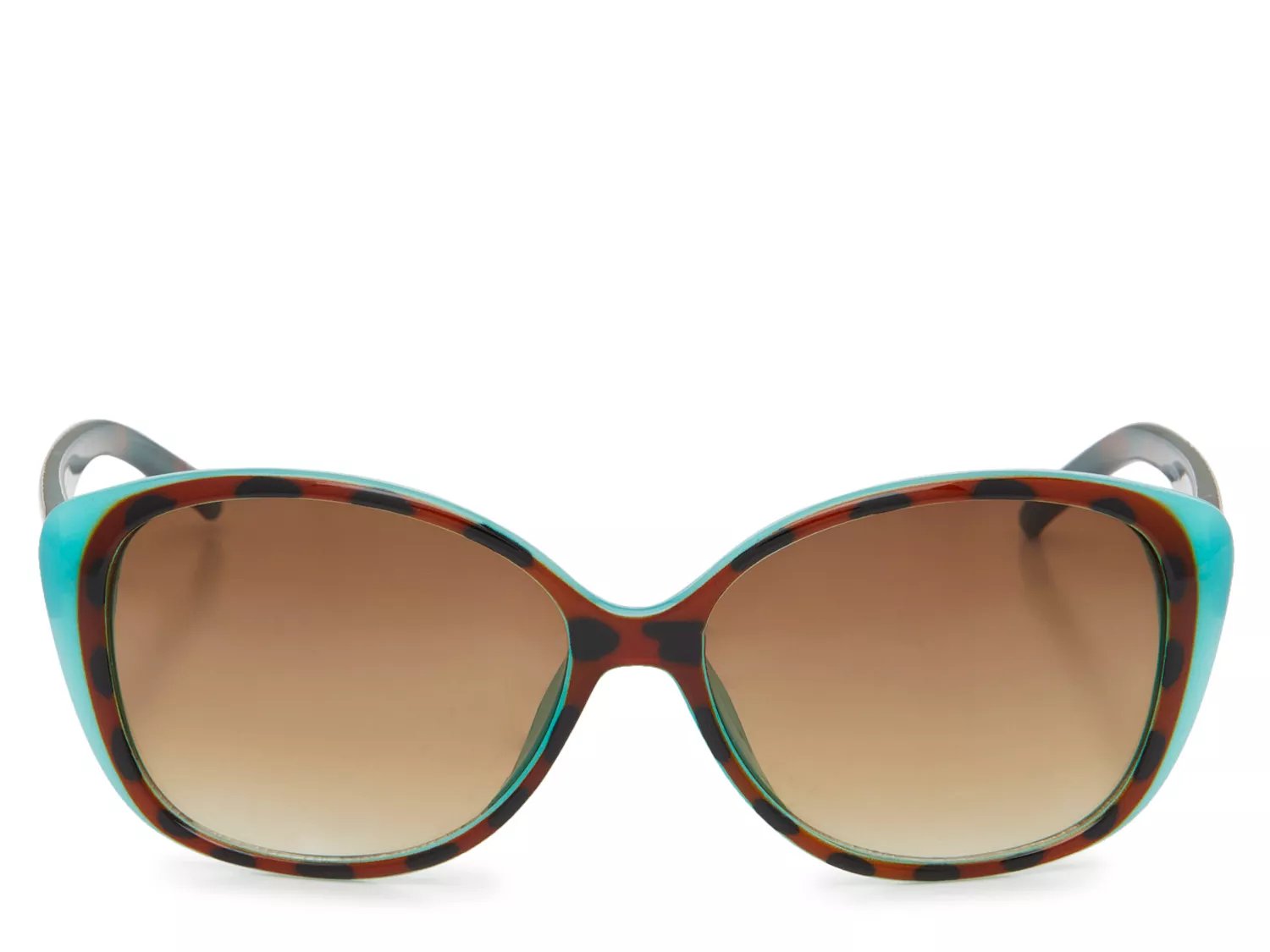 Jessica Simpson Cat-Eye Overlay Sunglasses