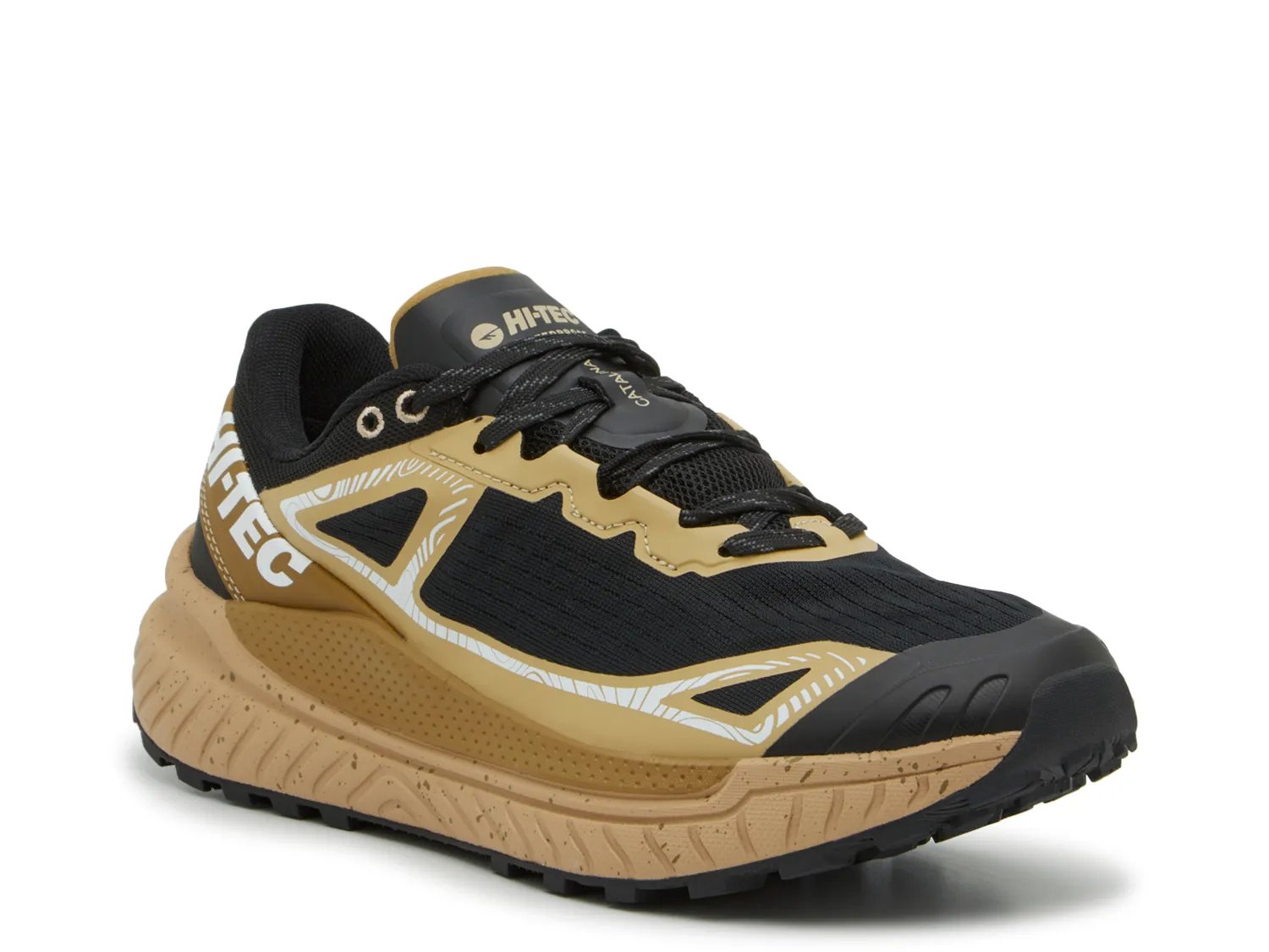 HiTec Catalina Trail Shoe | Men's | Black/Tan | Size 10.5 | Sneakers