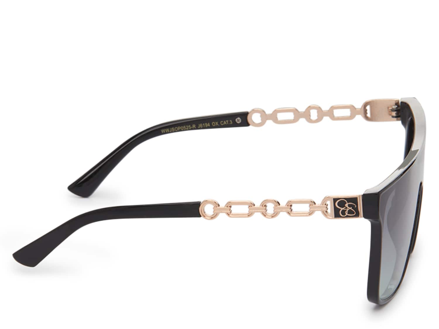 Square Chain-Link Sunglasses