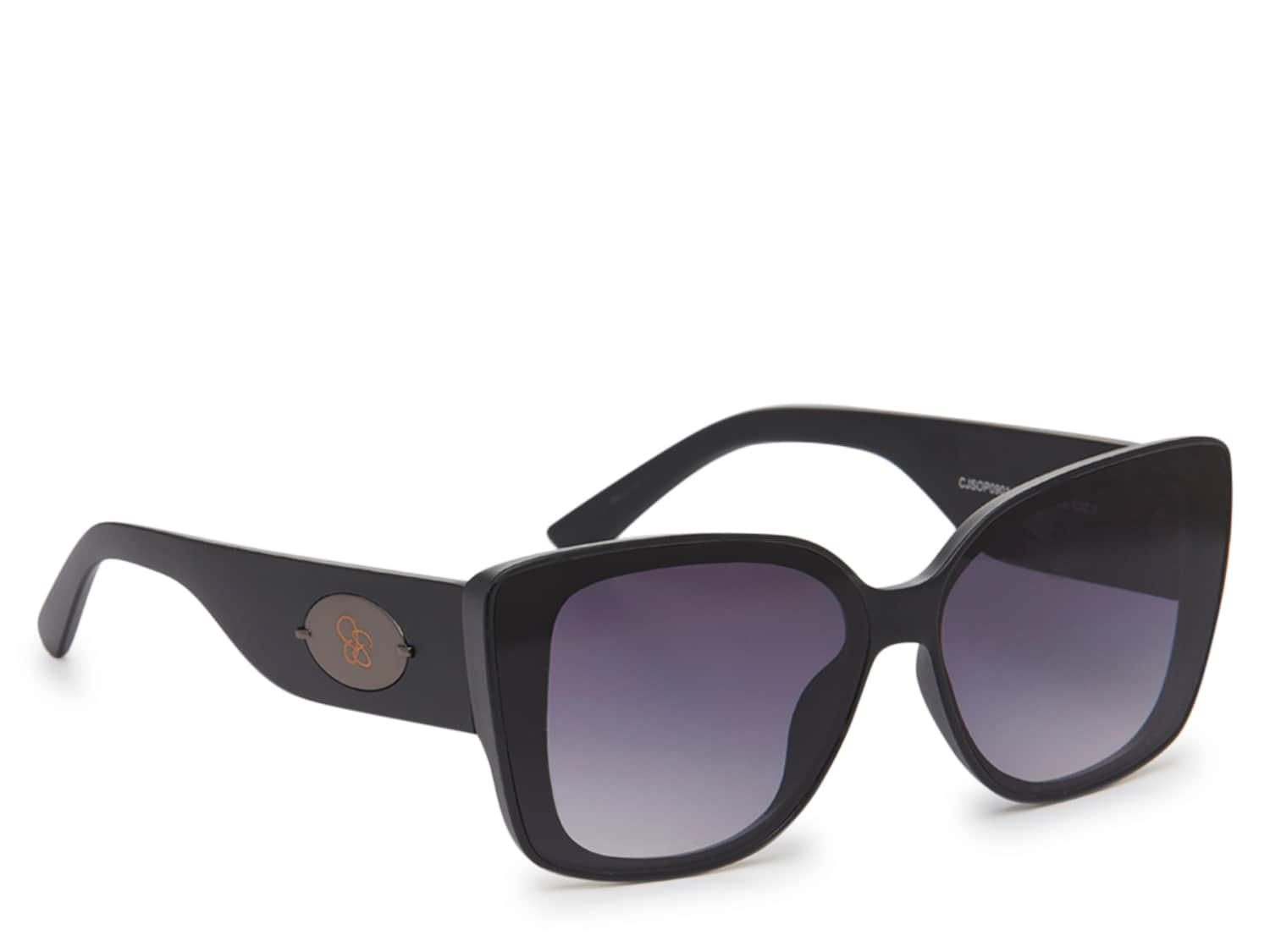 Flush Lens Square Cat-Eye Sunglasses