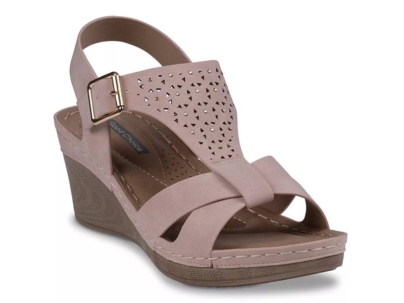 Good Choice Sydney Wedge Sandal Free Shipping DSW