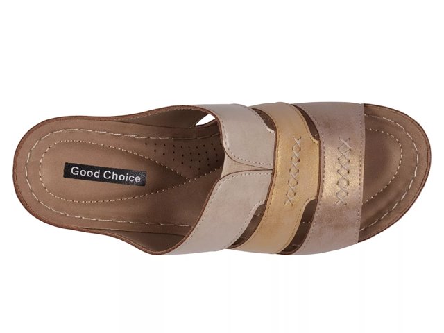 Delores Wedge Sandal