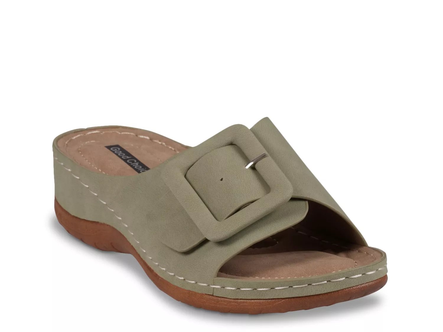 Good Choice Hamden Wedge Sandal | Women's | Sage Green | Size 6.5 | Sandals