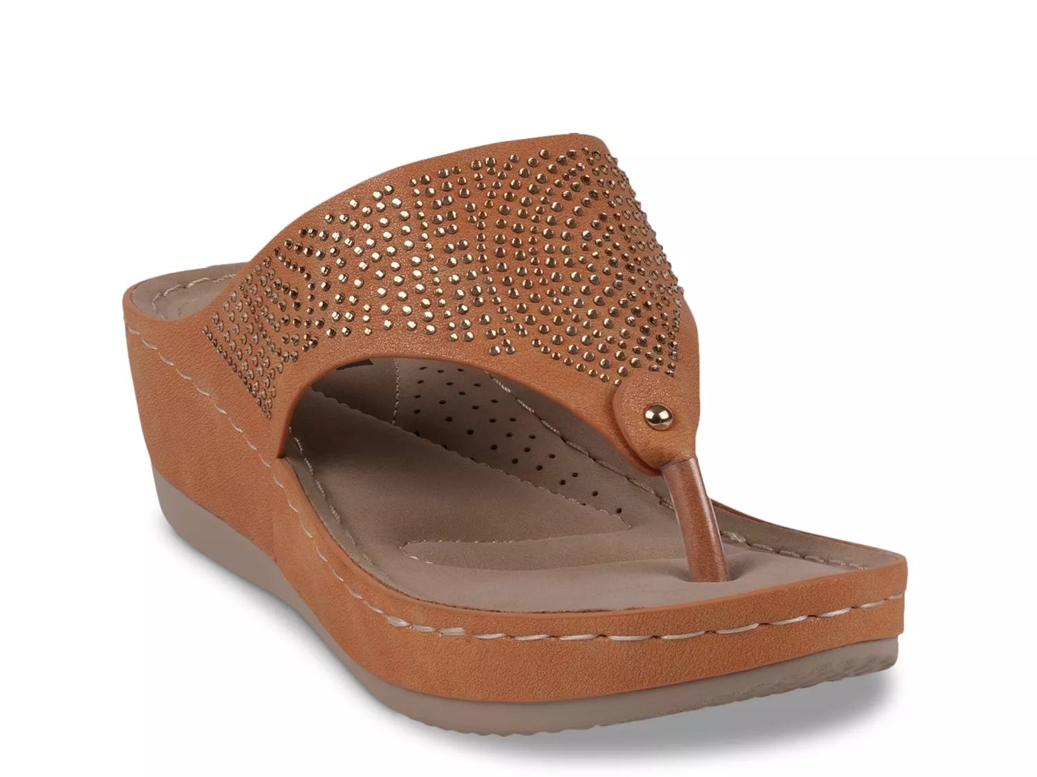 Good Choice Wagner Wedge Sandal | Women's | Orange | Size 9 | Sandals