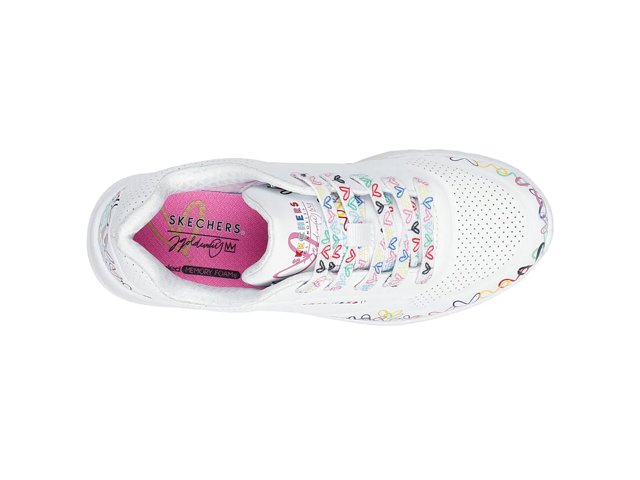 【♡②】 Skechers Street™ x Jgoldcrown Uno Lite Heart Daze Sneaker