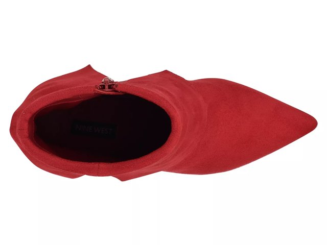 Nine west red booties shop