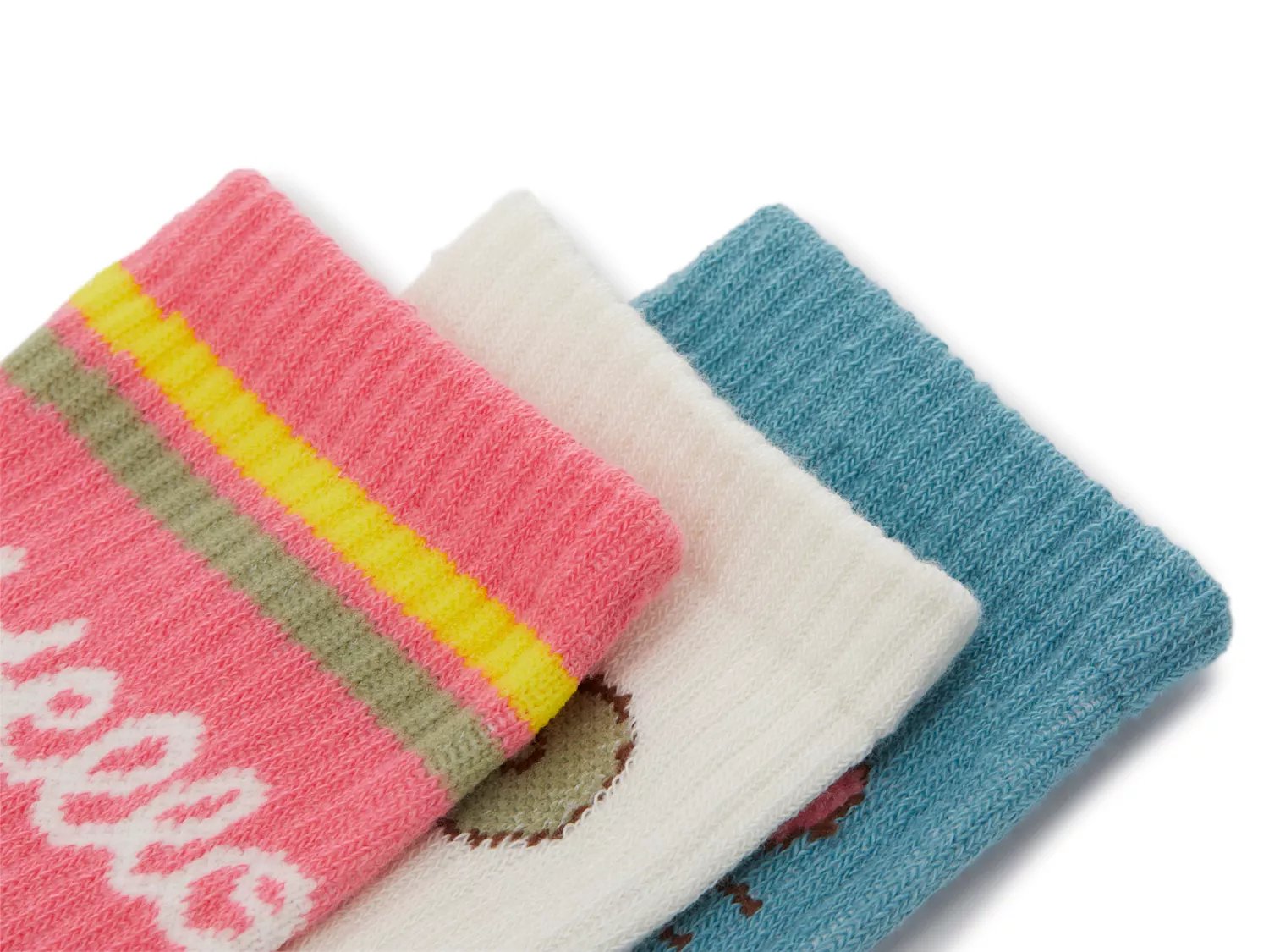 Hello Kitty Kids' Crew Socks - 3 Pack
