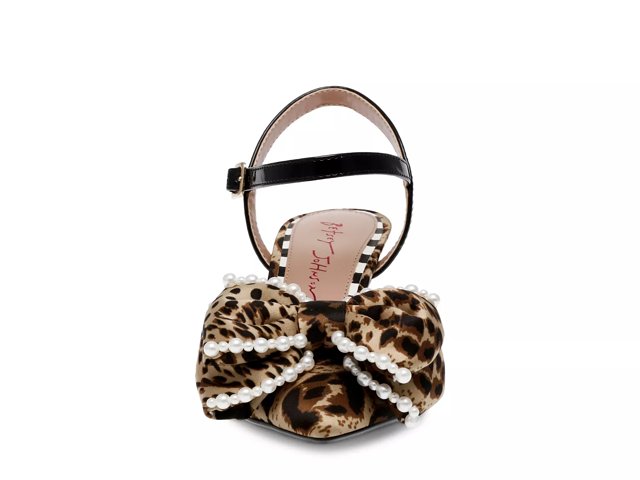 Betsey johnson leopard pumps store