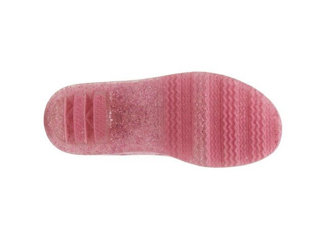 Kelly & Katie Pink Glitter Waterproof Rainboot - Kids