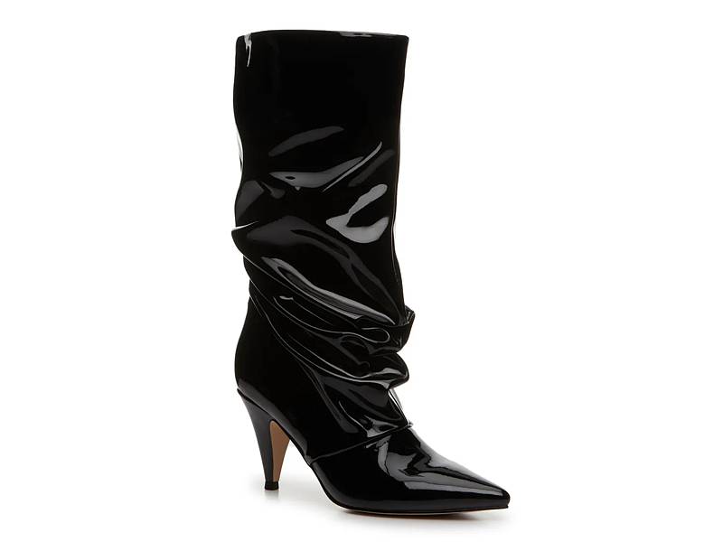 Dsw black patent leather boots best sale