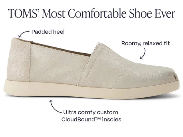 Most comfortable toms best sale