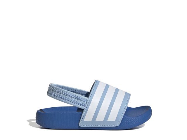 adidas Adilette Estrap Slide Sandal - Kids' - Free Shipping | DSW