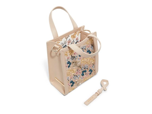 チュニック TED BAKER - TED BAKER Ted Baker London Tamziiy V Neck Floral Chiffon Dress Mini TB