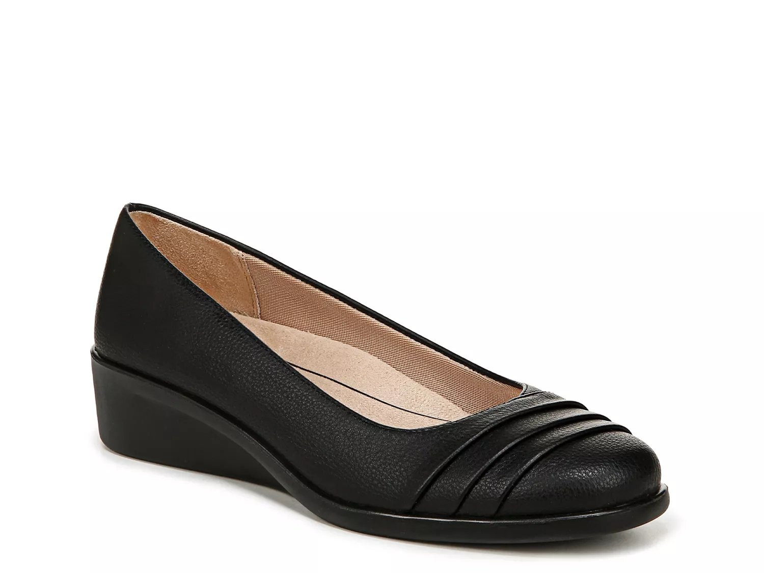 LifeStride Jenna Wedge Pump | Women's | Black | Size 8.5 | Pumps | Wedge