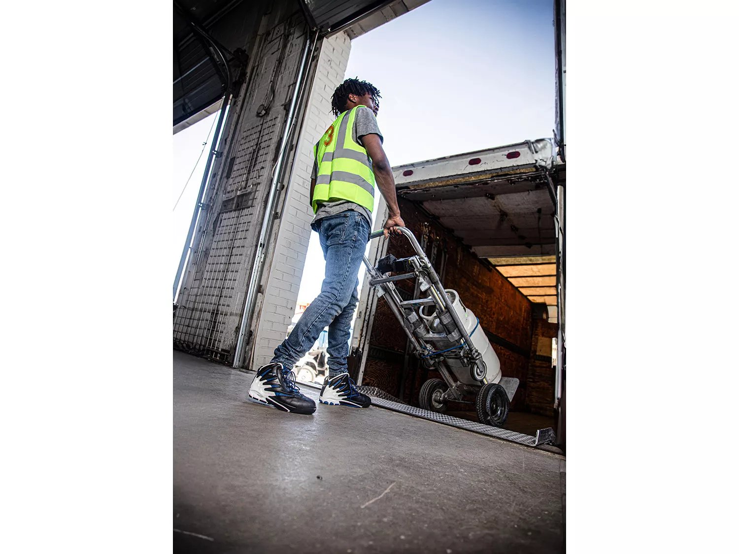 The Blast Composite Toe Work Sneaker - Men's