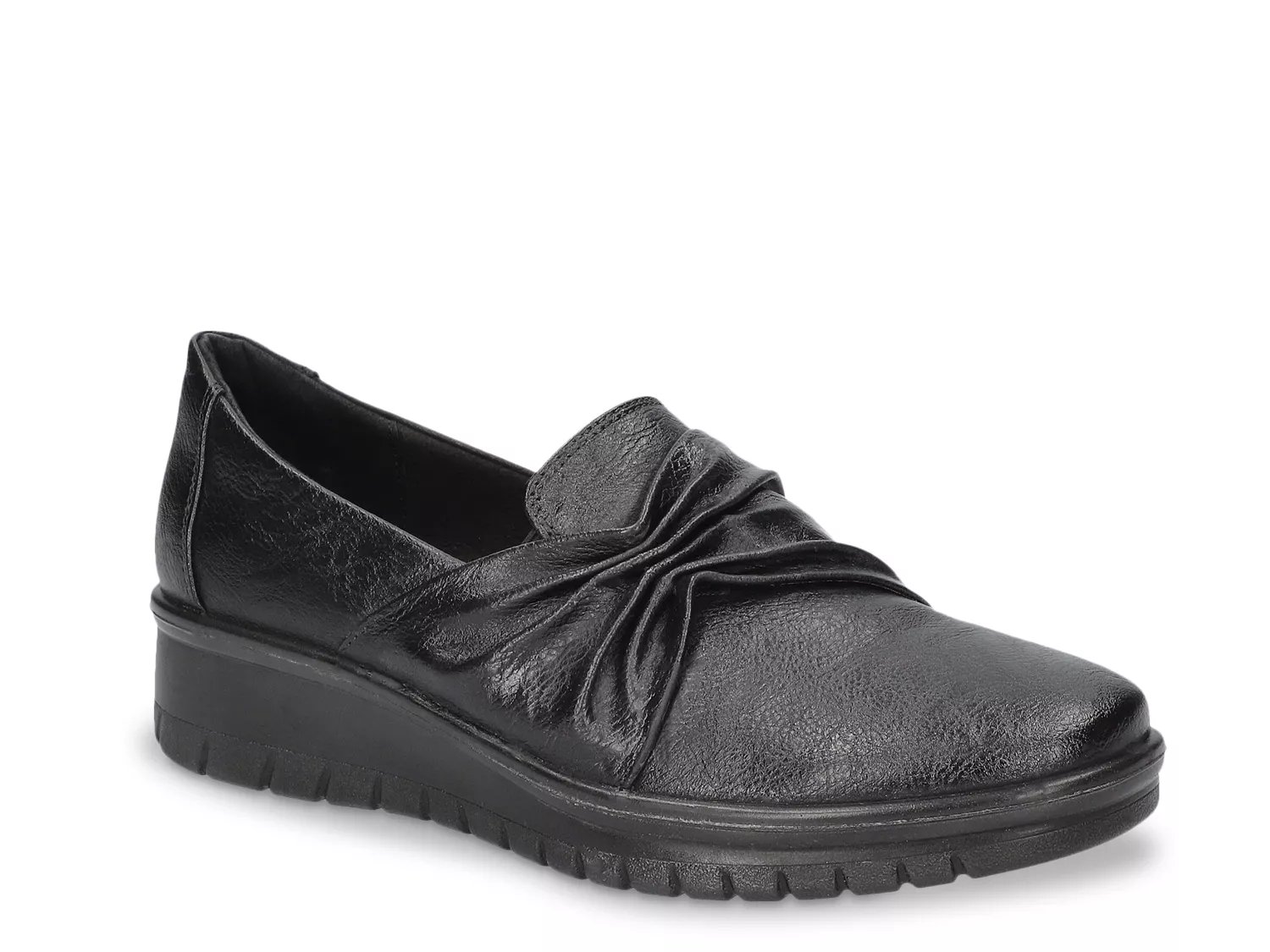 Easy Street Faith SlipOn | Women's | Black | Size 8 | Slip-Ons | Wedge
